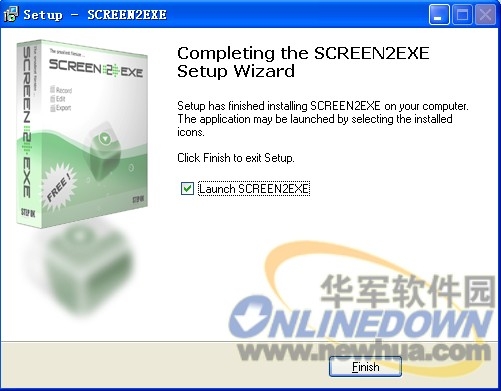 免费视频录像 screen2exe