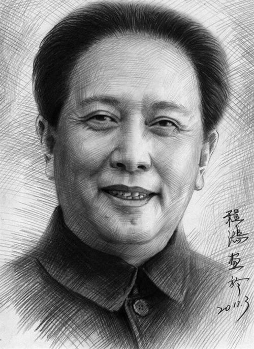 形神兼备的名人肖像素描欣赏 - 华军软件资讯中心