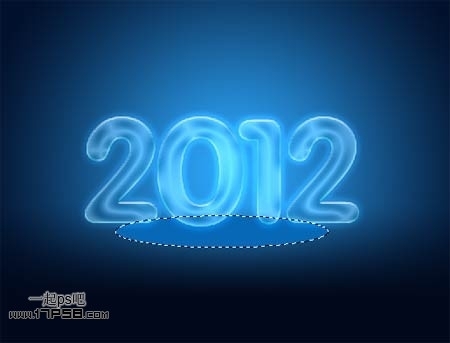 2012新年贺卡 ps教程