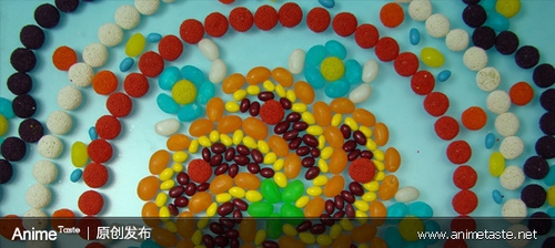 万花筒!色彩斑斓的糖果描绘生命的变幻