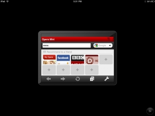 iPadOpera Miniܵǳ