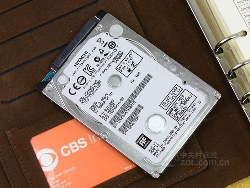 硬盘日立 Z5K500 500GB 5400转 8MB背面 
