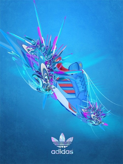 阿迪达斯的26张广告插画设计欣赏