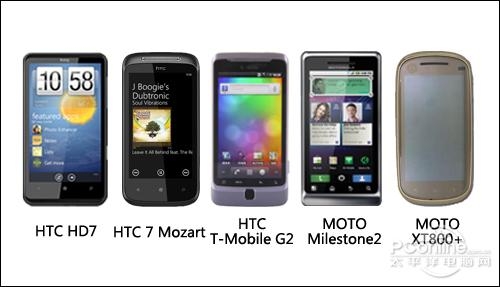 选Android还是WP7？HTC/MOTO旗舰大比拼